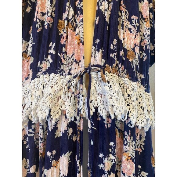 Melrose and Market Floral Duster Cardigan, 3X - Picture 8 of 14